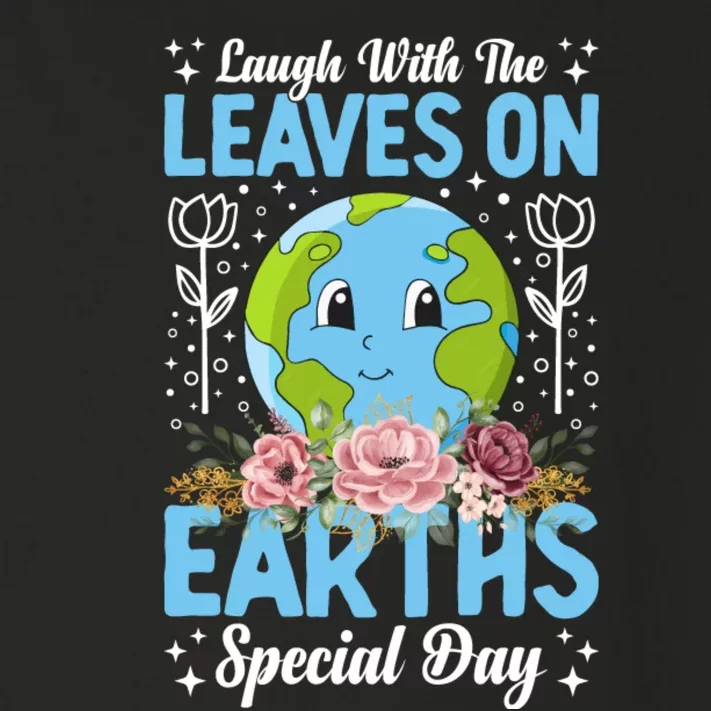 Earth Day Special Laugh With The Leaves On Toddler Long Sleeve Shirt