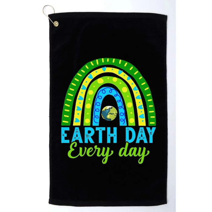 Earth Day Save Our Home Plant More Trees Go Planet Platinum Collection Golf Towel