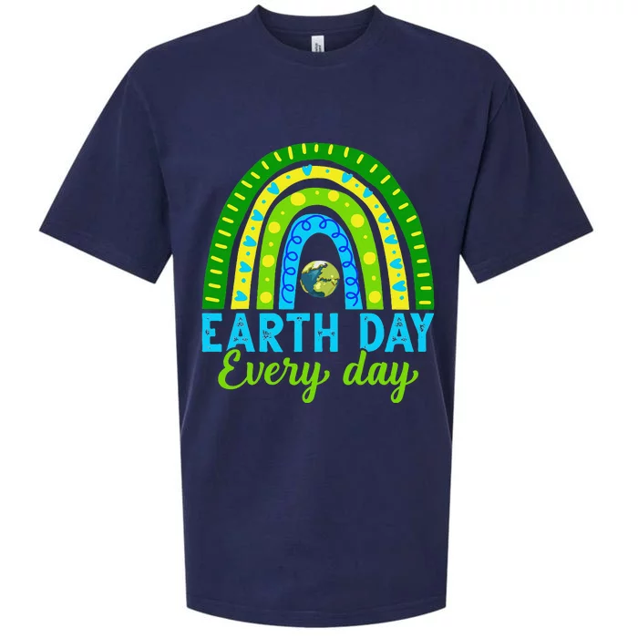 Earth Day Save Our Home Plant More Trees Go Planet Sueded Cloud Jersey T-Shirt