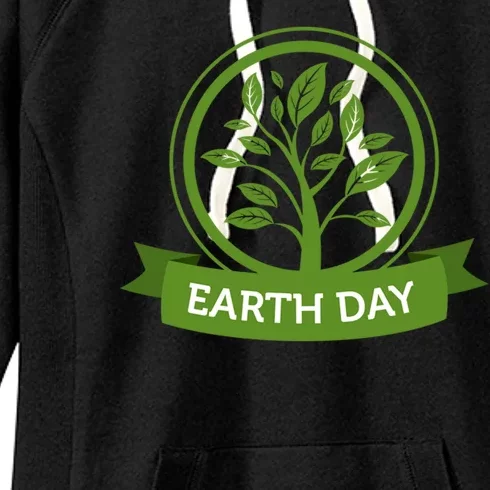 Earth Day Tree Women's Fleece Hoodie