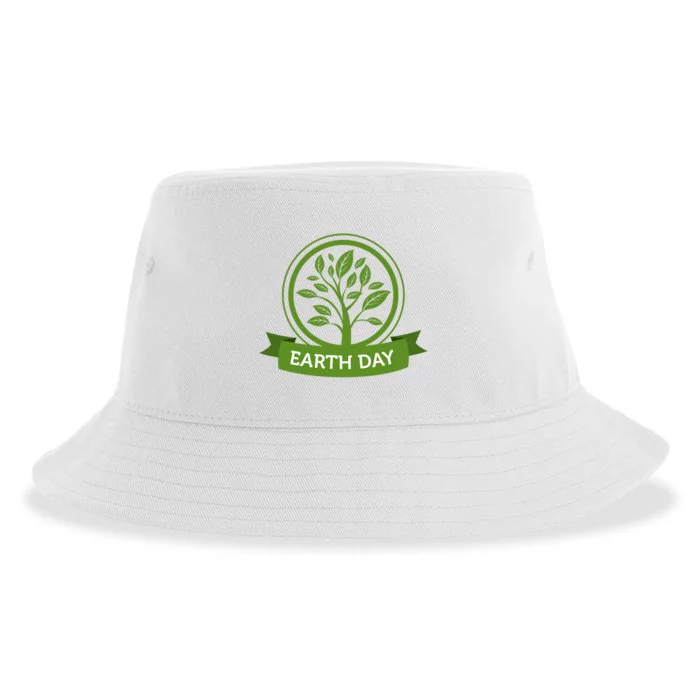 Earth Day Tree Sustainable Bucket Hat