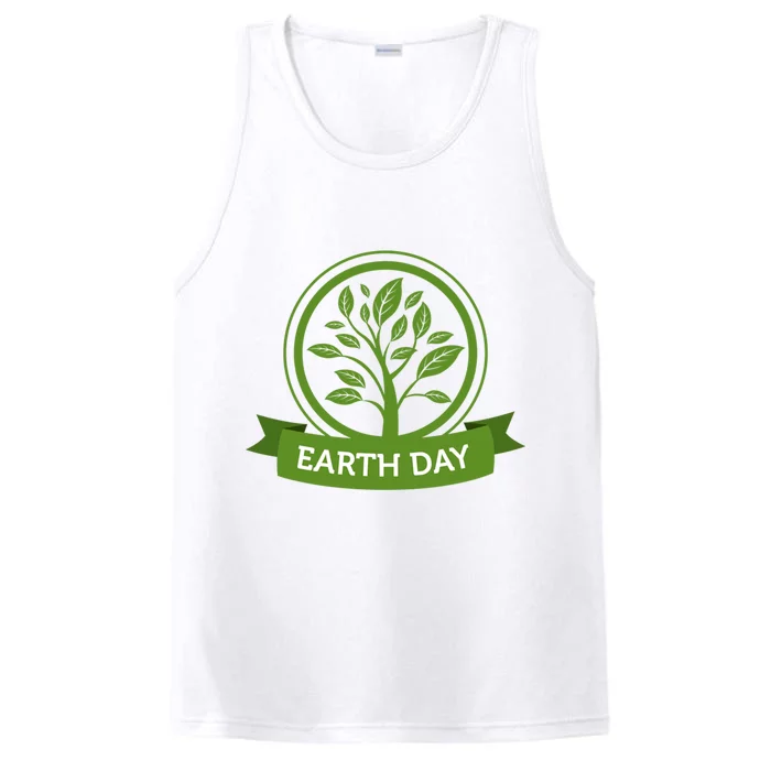 Earth Day Tree Performance Tank