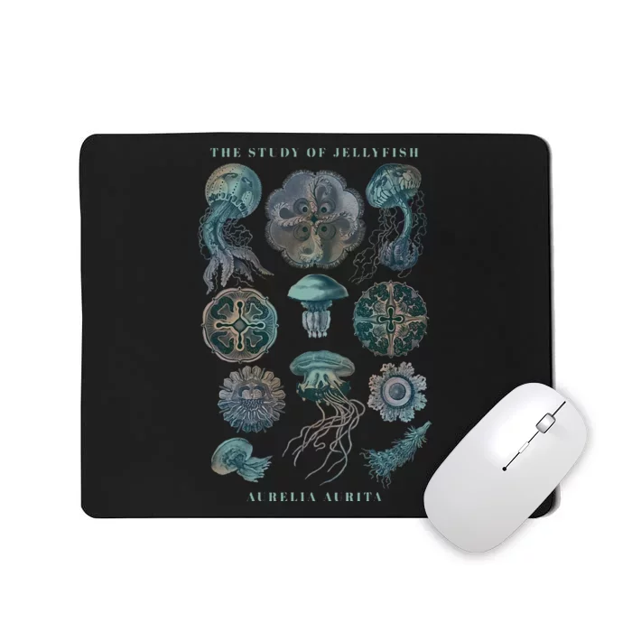 Earth Day The Study Of Jellyfish Mousepad