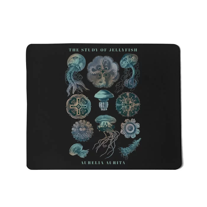 Earth Day The Study Of Jellyfish Mousepad