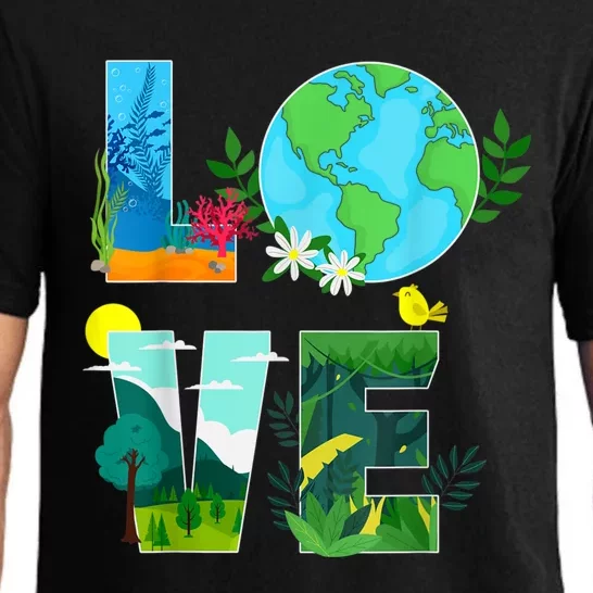 Earth Day Teacher Environment Day Recycle Earth Day Pajama Set