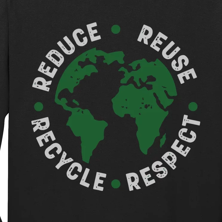 Earth Day Teacher Environment Day Recycle Earth Day Long Sleeve Shirt