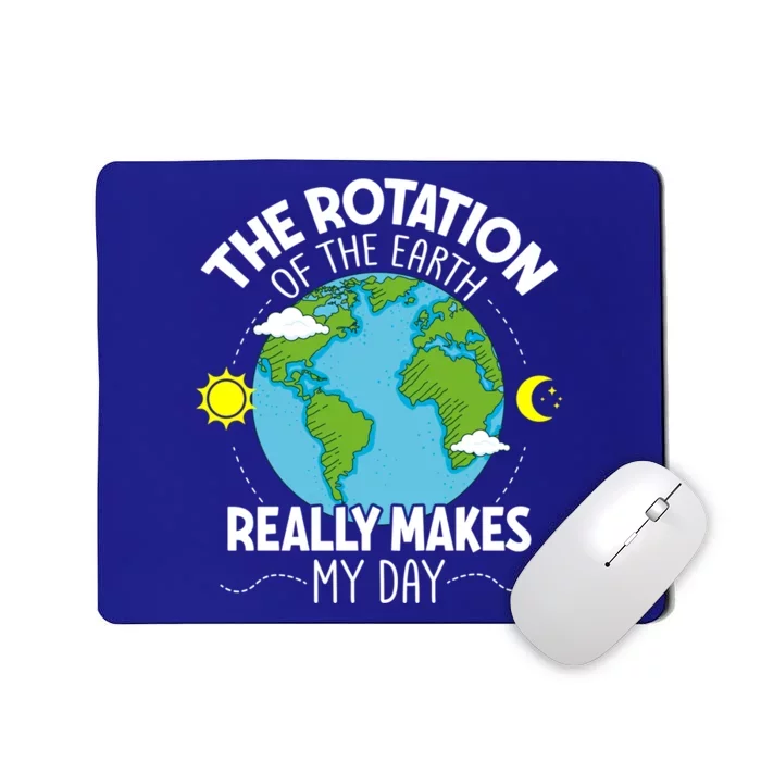 Earth Day Teacher Students Earth Day Funny Gift Planet Cute Gift Mousepad