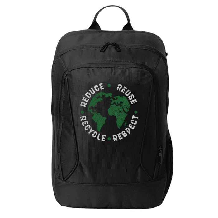 Earth Day Teacher Environment Day Recycle Earth Day City Backpack