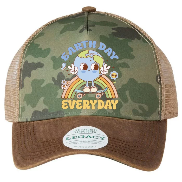 Earth Day Teacher Everyday Legacy Tie Dye Trucker Hat