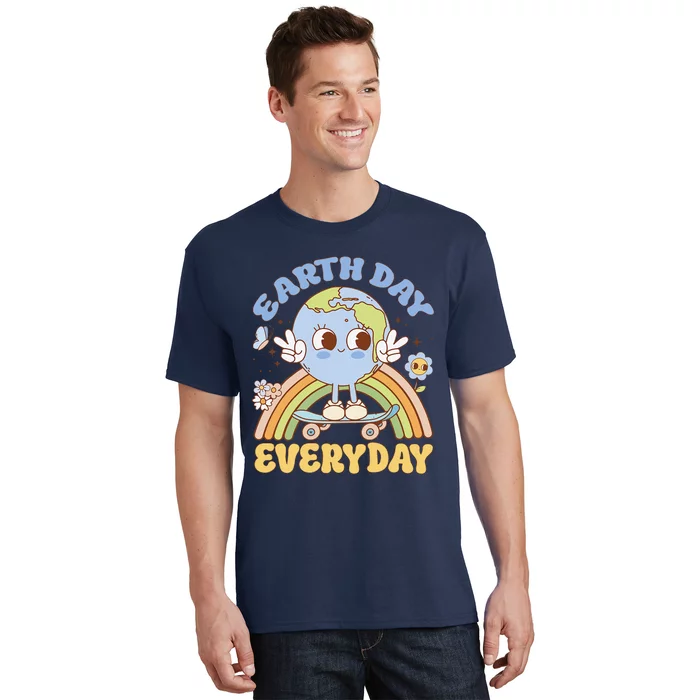 Earth Day Teacher Everyday T-Shirt