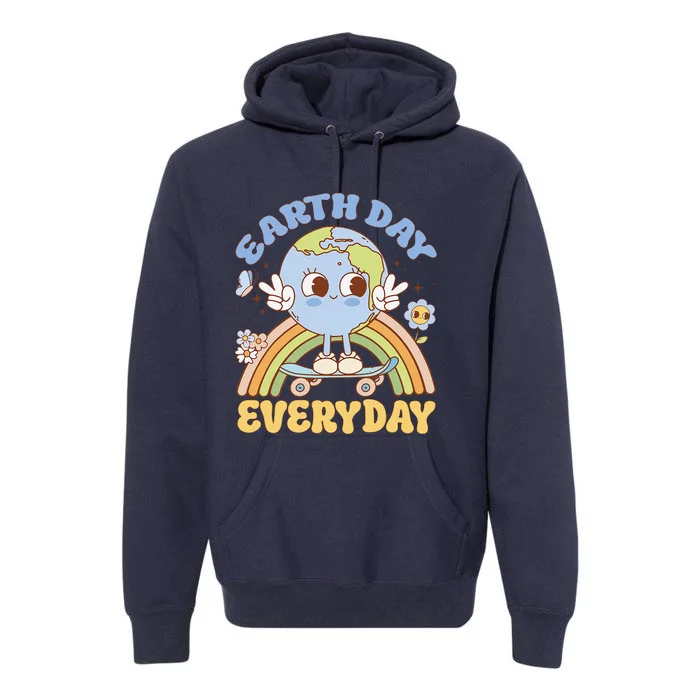 Earth Day Teacher Everyday Premium Hoodie