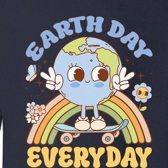 Earth Day Teacher Everyday Toddler Sweatshirt