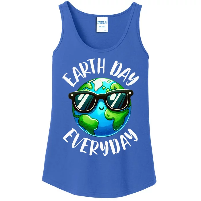 Earth Day Teacher Earth Day Everyday 2024 Earth Day Ladies Essential Tank