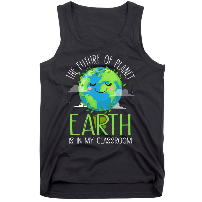 Earth Day Teachers 2024 Funny Classroom Tank Top