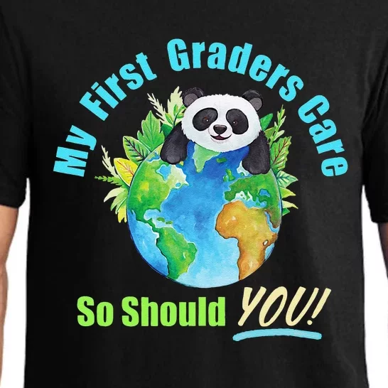 Earth Day Teacher First Grade Gift Pajama Set