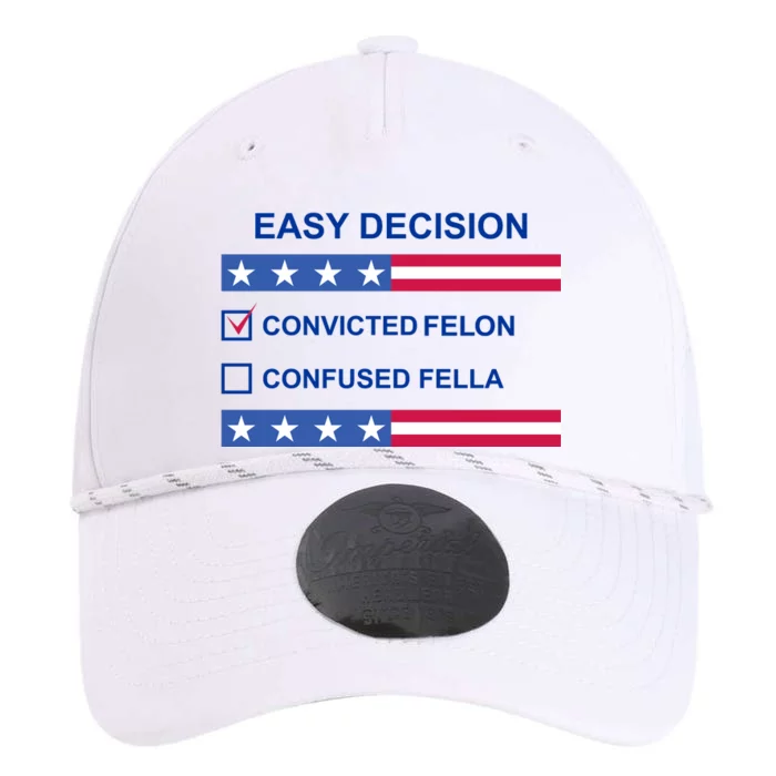 Easy Decision Trump 2024 Convicted Felon Performance The Dyno Cap