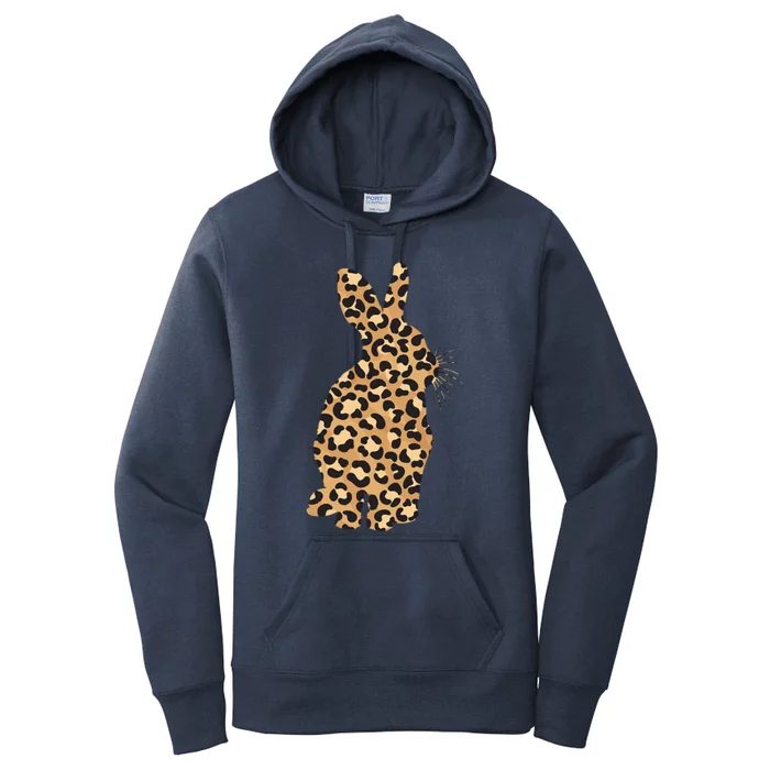 Easter Day Tee Easter Leopard Bunny Rabbit Palm Sunday Gift Women's Pullover Hoodie