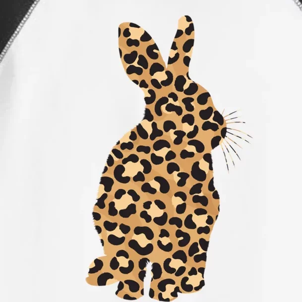 Easter Day Tee Easter Leopard Bunny Rabbit Palm Sunday Gift Toddler Fine Jersey T-Shirt