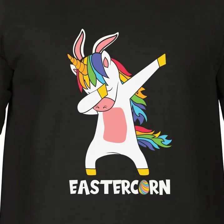 Eastercorn Dabbing Unicorn Easter Day Comfort Colors T-Shirt