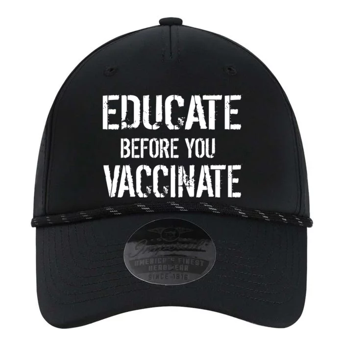 Educate Before You Vaccinate Performance The Dyno Cap