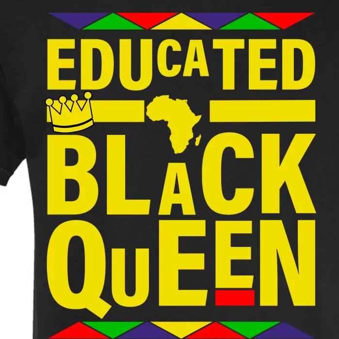 Educated Black Queen Garment-Dyed Heavyweight T-Shirt