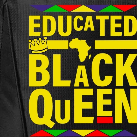 Educated Black Queen City Backpack