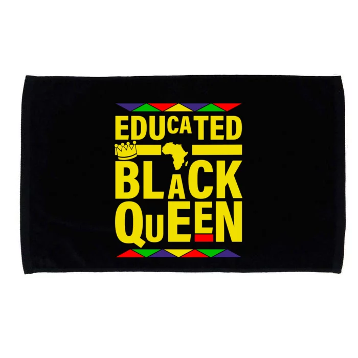 Educated Black Queen Microfiber Hand Towel