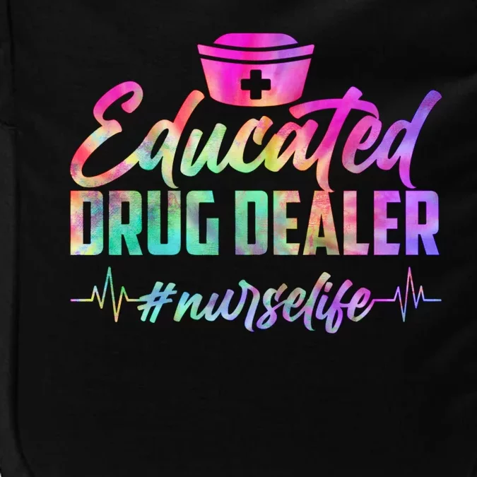 Educated Drug Dealer Nurselife Impact Tech Backpack