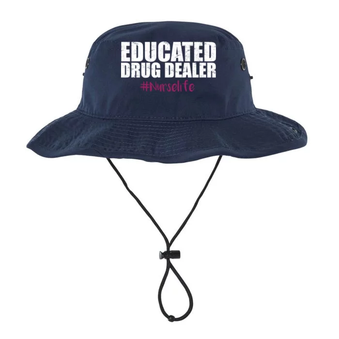 Educated Drug Dealer #Nurselife Nurse Legacy Cool Fit Booney Bucket Hat