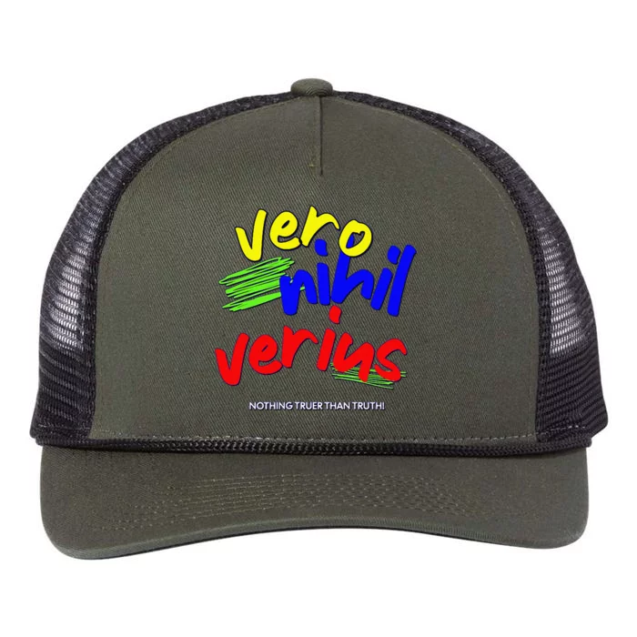 Edward De Vere Oxforidan Motto Shakespeare Authorship Debate Retro Rope Trucker Hat Cap