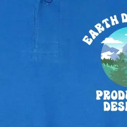 Earth Day Vibes Production Designer Meaningful Gift Softstyle Adult Sport Polo