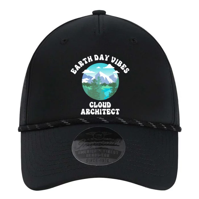 Earth Day Vibes Cloud Architect Cool Gift Performance The Dyno Cap