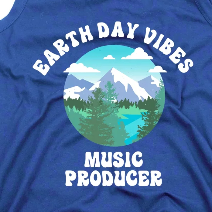 Earth Day Vibes Music Producer Meaningful Gift Tank Top