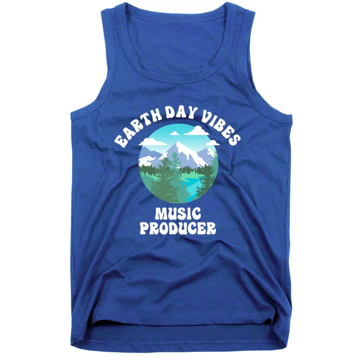 Earth Day Vibes Music Producer Meaningful Gift Tank Top