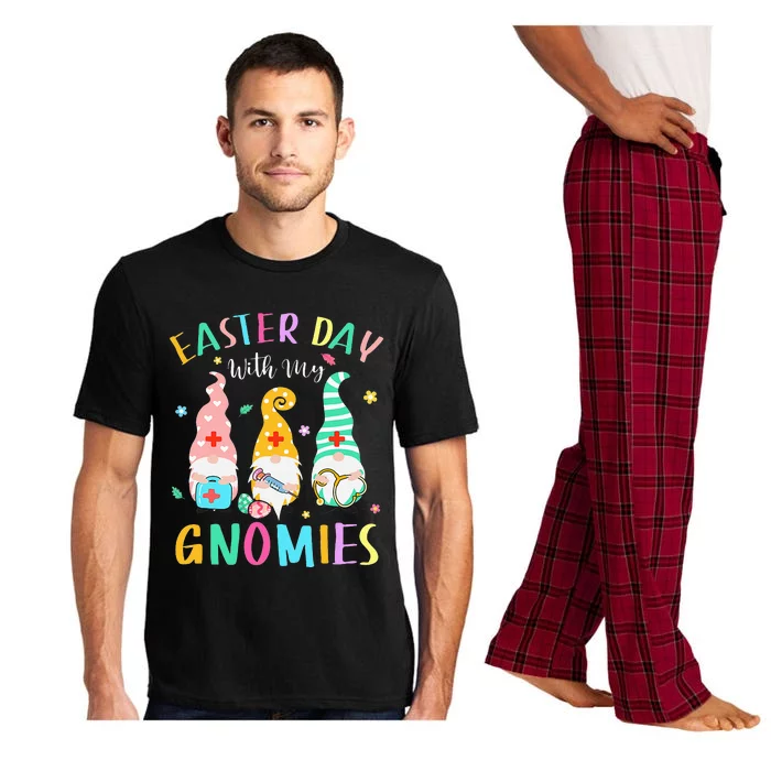 Easter Day With My Gnomies Nurse Life Stethoscope Gnomes Pajama Set