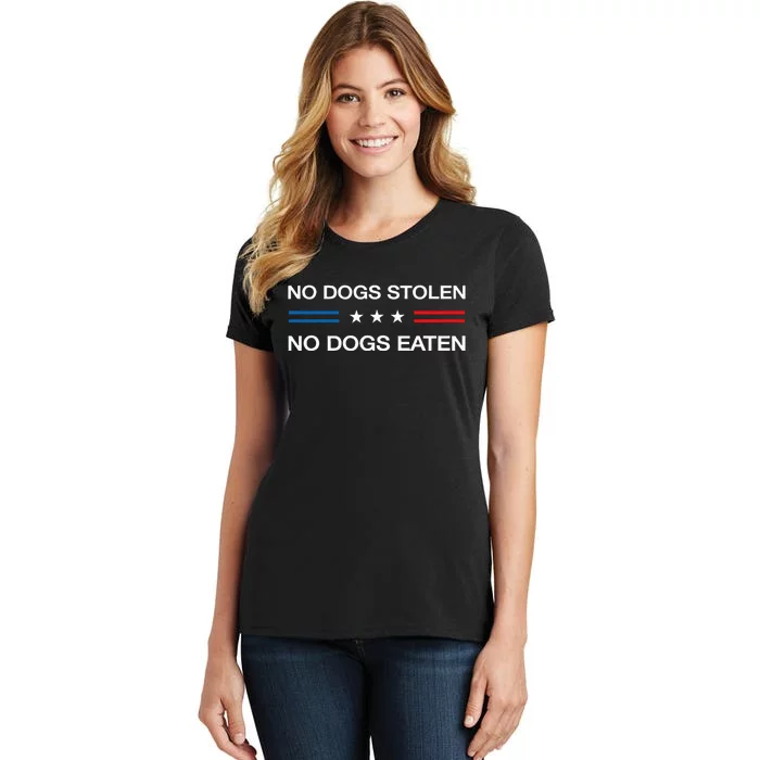 Eating Dogs Was False 2024 Election Vote Kamala Harris Voter Women's T-Shirt