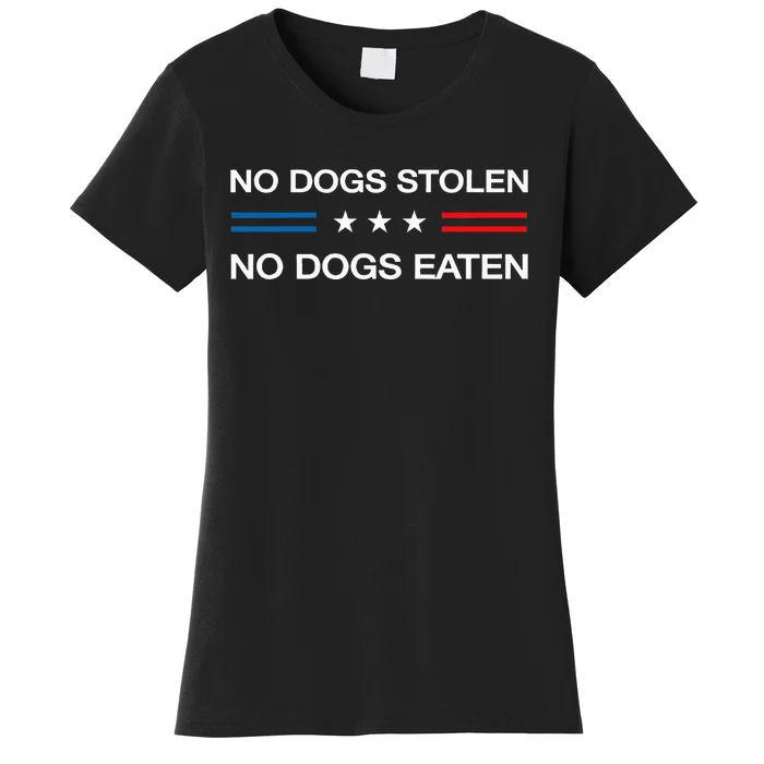 Eating Dogs Was False 2024 Election Vote Kamala Harris Voter Women's T-Shirt