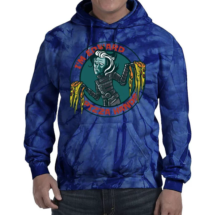 Edward Pizza Hands Parody Tie Dye Hoodie