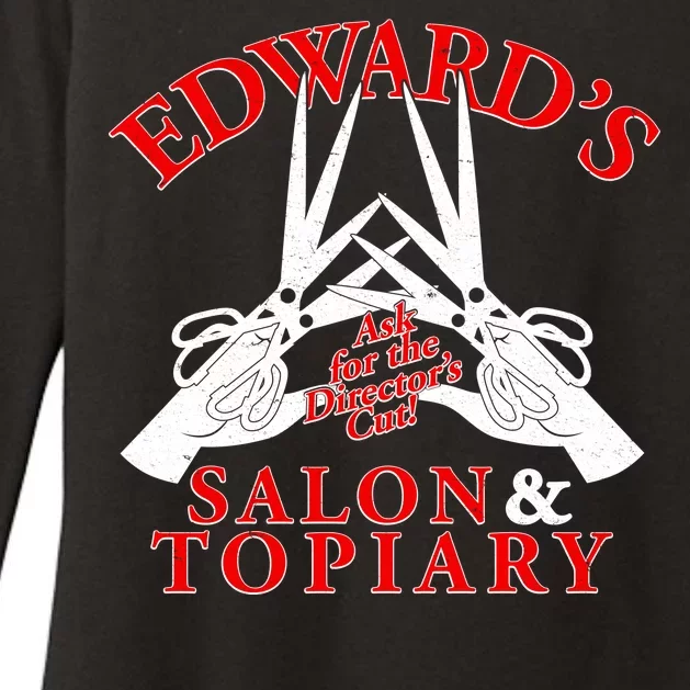 Edward's Salon & Topiary Womens CVC Long Sleeve Shirt