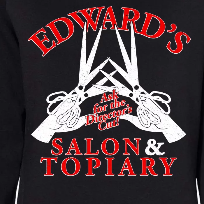 Edward's Salon & Topiary Womens California Wash Sweatshirt