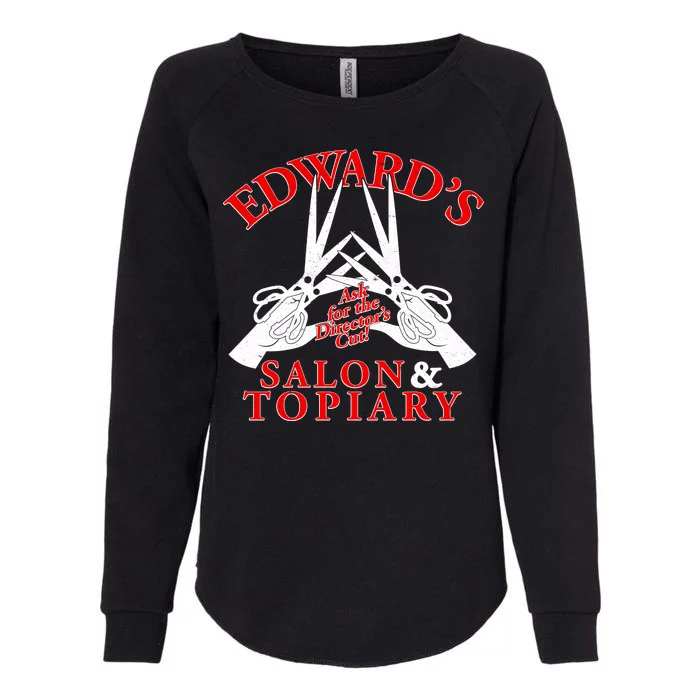 Edward's Salon & Topiary Womens California Wash Sweatshirt