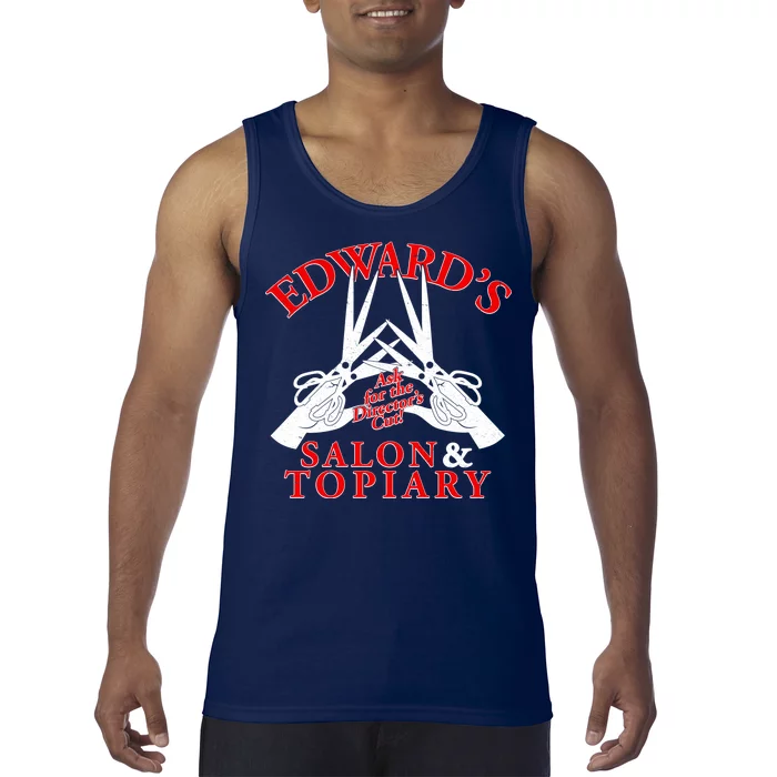 Edward's Salon & Topiary Tank Top