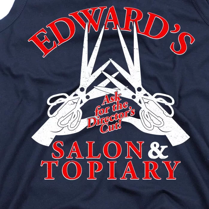 Edward's Salon & Topiary Tank Top