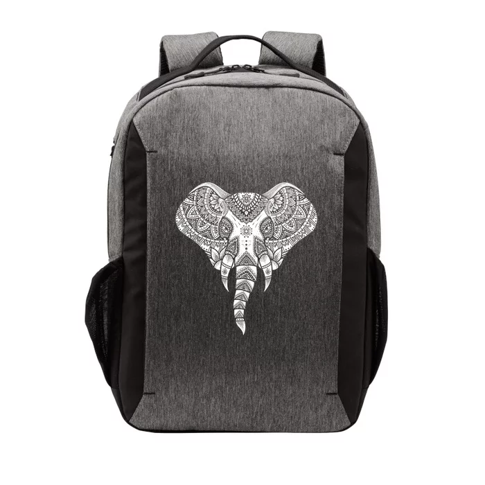 Elephant Dala Yoga Ornate Elephant Safary Animal Gift Vector Backpack