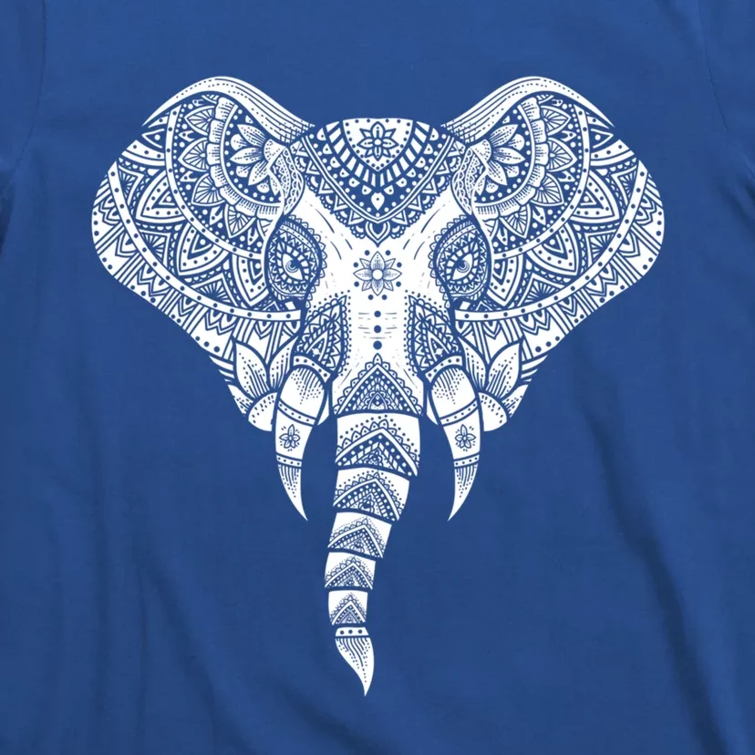 Elephant Dala Yoga Ornate Elephant Safary Animal Great Gift T-Shirt