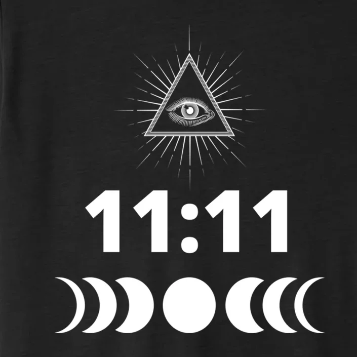 Eleven Eleven 11:11 Numerology Law Of Attraction New Age ChromaSoft Performance T-Shirt