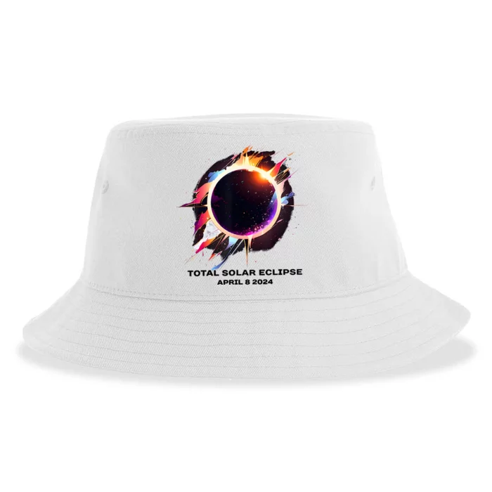 Eclipse Event 2024 Total Solar Eclipse Sustainable Bucket Hat