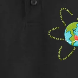 Earthday Everyday 54th Anniversary 2024 Earth Day Dry Zone Grid Performance Polo