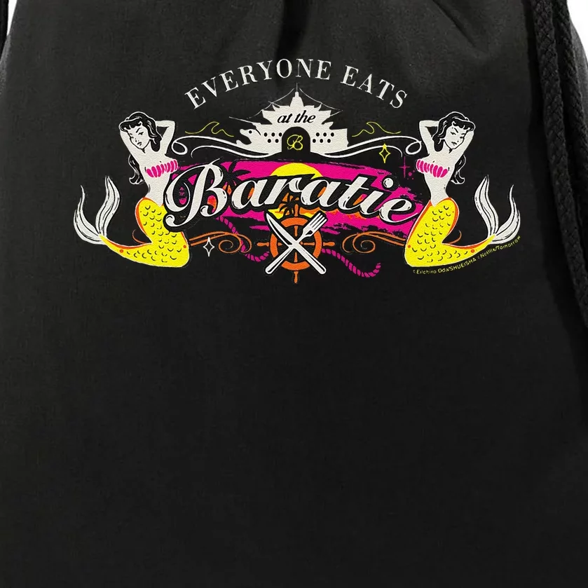 Everyone Eats At The Baratie Mermaids Zeff Anime Drawstring Bag