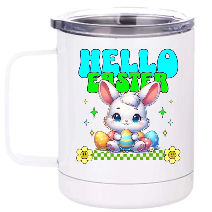 Easter Front & Back 12oz Stainless Steel Tumbler Cup